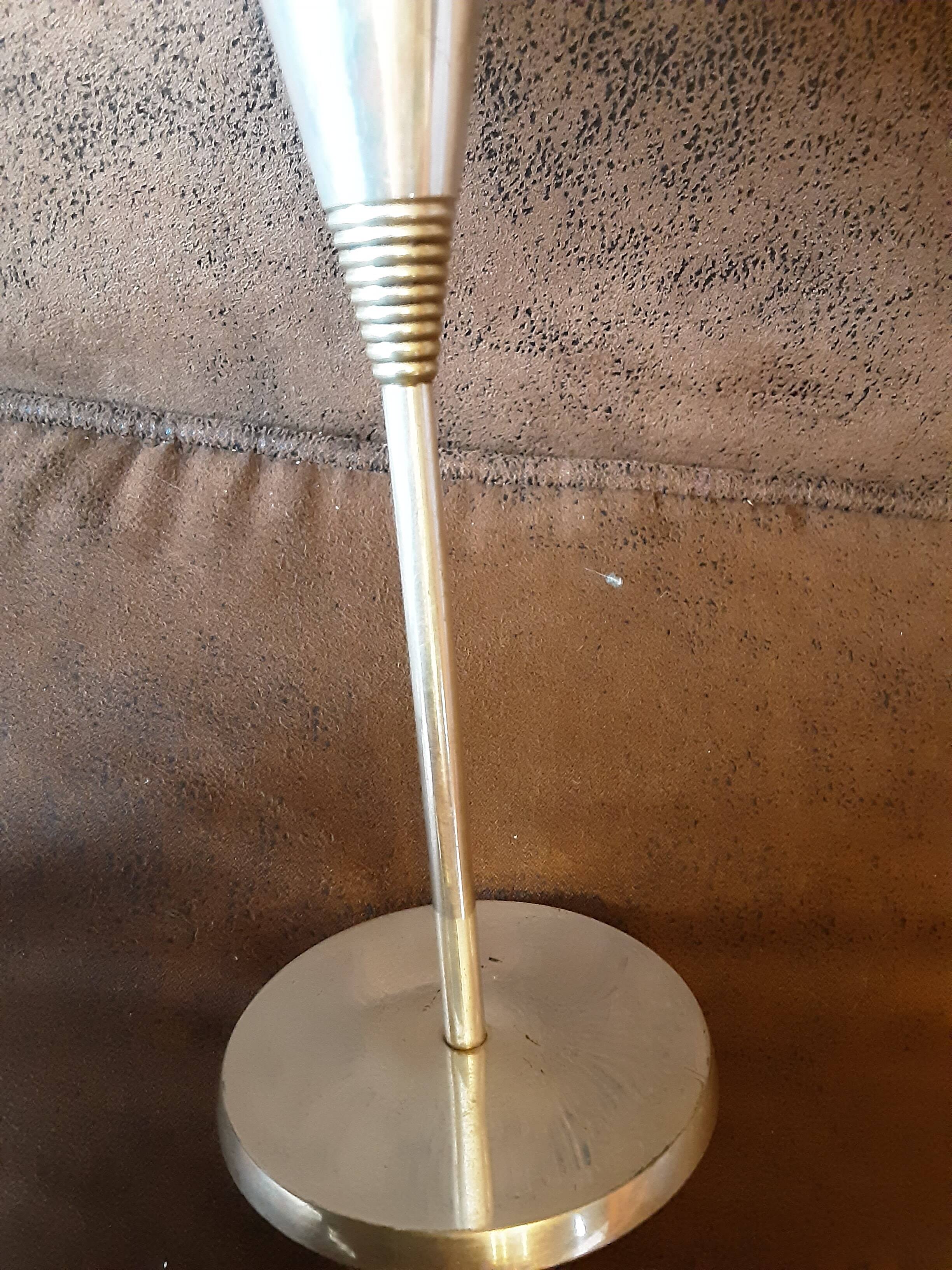 Set of vintage metal flutes