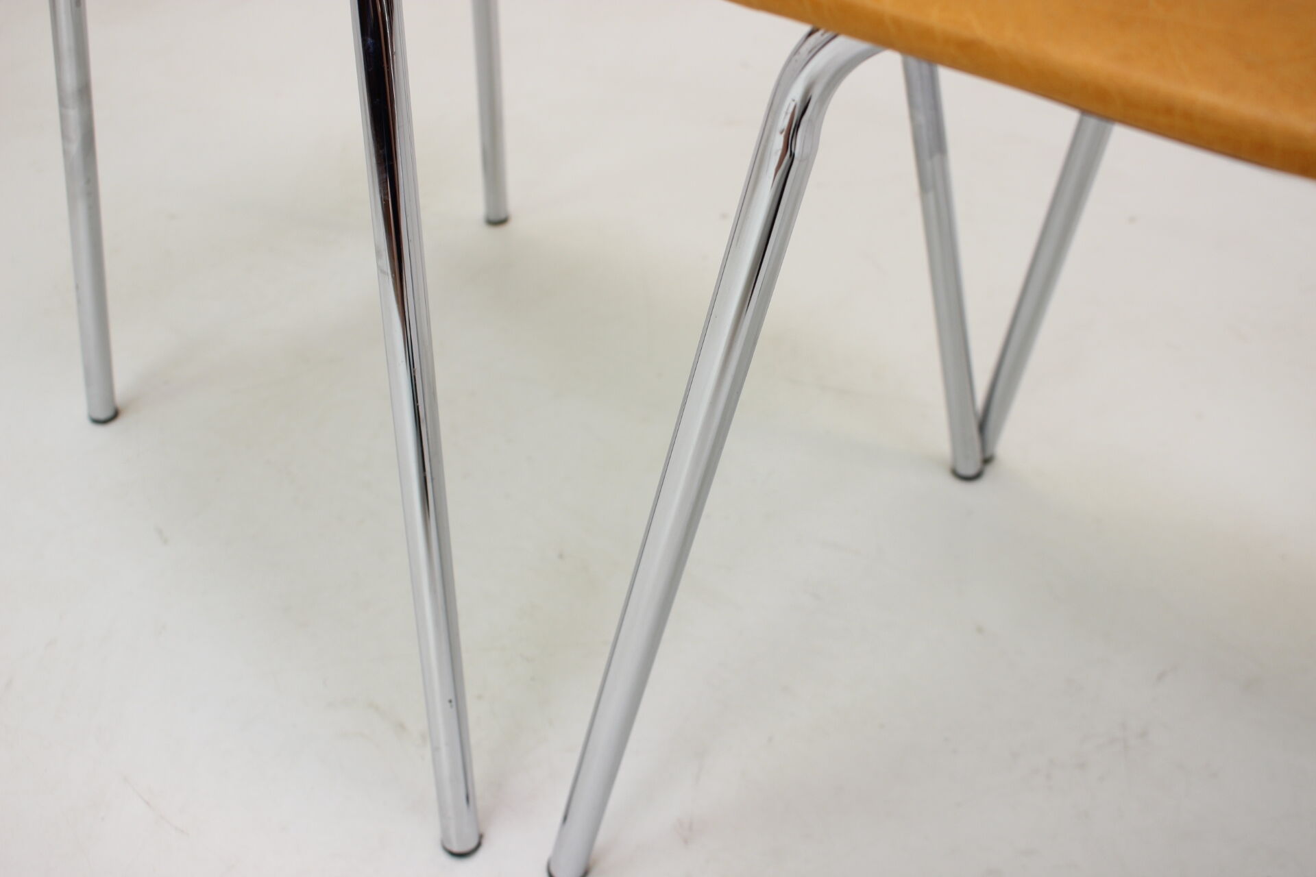 1970s Set of Four Dining Chairs, Czechoslovakia