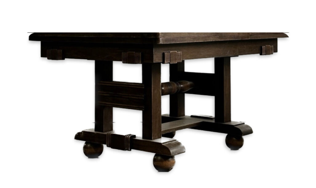 Mid-century oak table