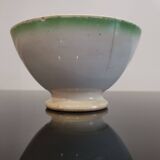 Old porcelain bowl "Moulin des loups" ceramics from Saint-Amand