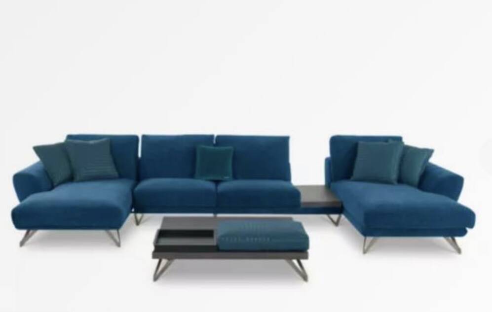 Roche Bobois U-Shaped Character Sofa – Design by Sacha Lakic