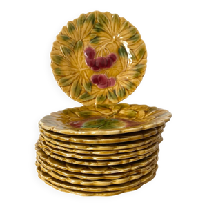 12 assiettes à dessert - sarreguemines