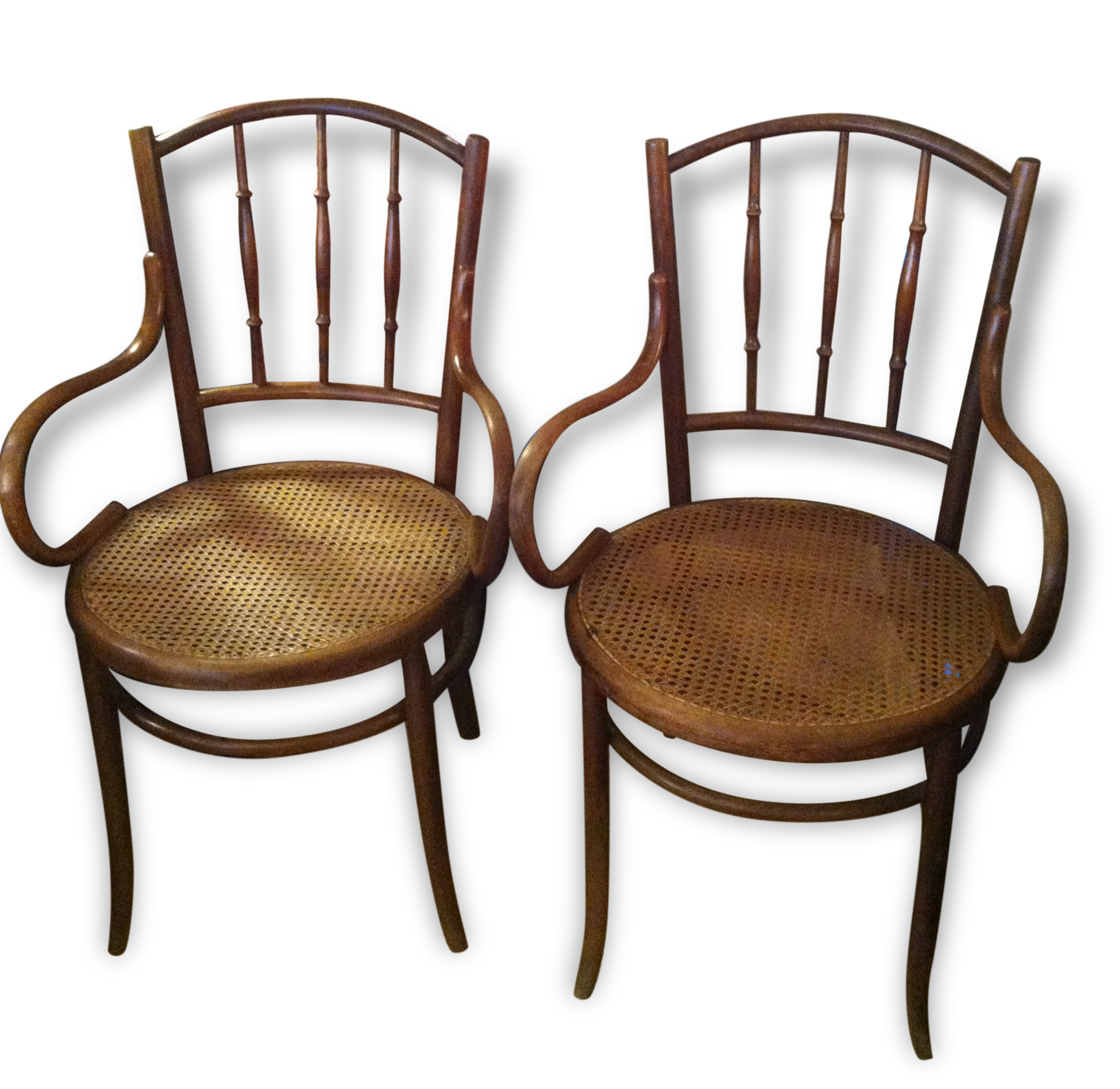 Pair of armchairs "FISCHEL"