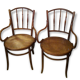 Pair of armchairs "FISCHEL"