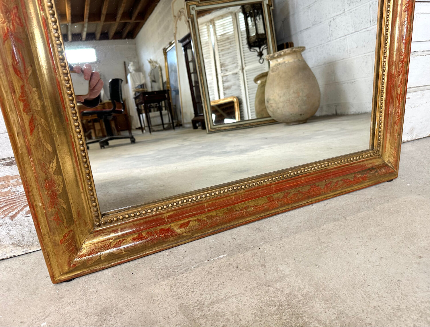 Louis Philippe golden mirror