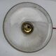 Vintage prismatic glass suspension light