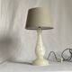 Alabaster bedside lamp