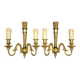 Pair of wall sconces in the style of Louis XVI - gilded bronze