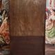 Louis XV style display cabinet in noble wood marquetry