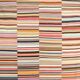 Afghan kilim with colored bands 306 x 235 cm