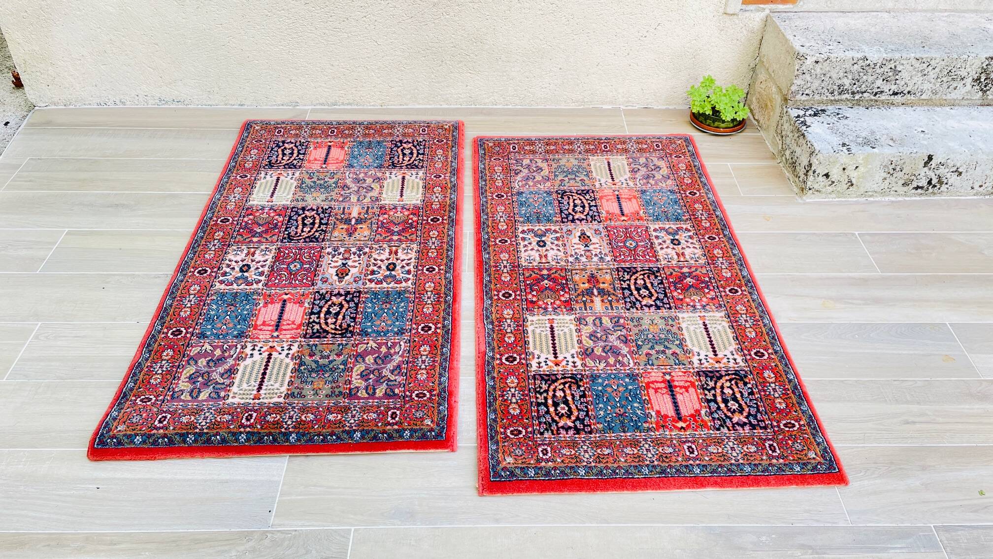 Pair of Vintage Rugs, Art Deco Inspiration
