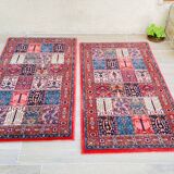 Pair of Vintage Rugs, Art Deco Inspiration