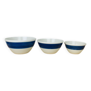3 saladiers céramique Koka par Rörstrand Suède, scandinave