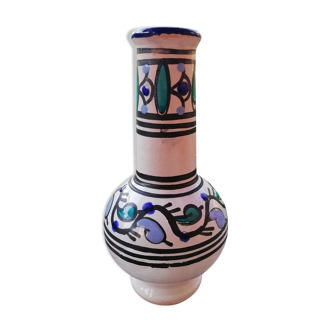 hand decorated vase