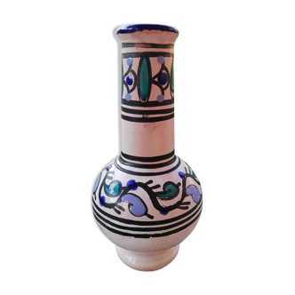 Hand decorated vase