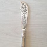 Antique silver metal knife