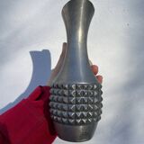 Small pewter vase signed Pewter Mastad Norway