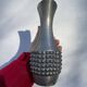 Small pewter vase signed Pewter Mastad Norway