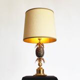 Exclusive 'Pineapple' Table Lamp by Lustrerie Stella, Belgium 1970's