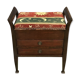 Early twentieth mahogany piano stool