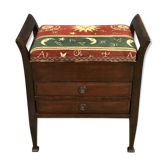 Early twentieth mahogany piano stool