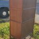 Glazed wardrobe, vintage