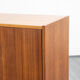 Enfilade haute années 60, noyer, restauré