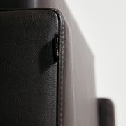Visalia leather armchair by Coalesse