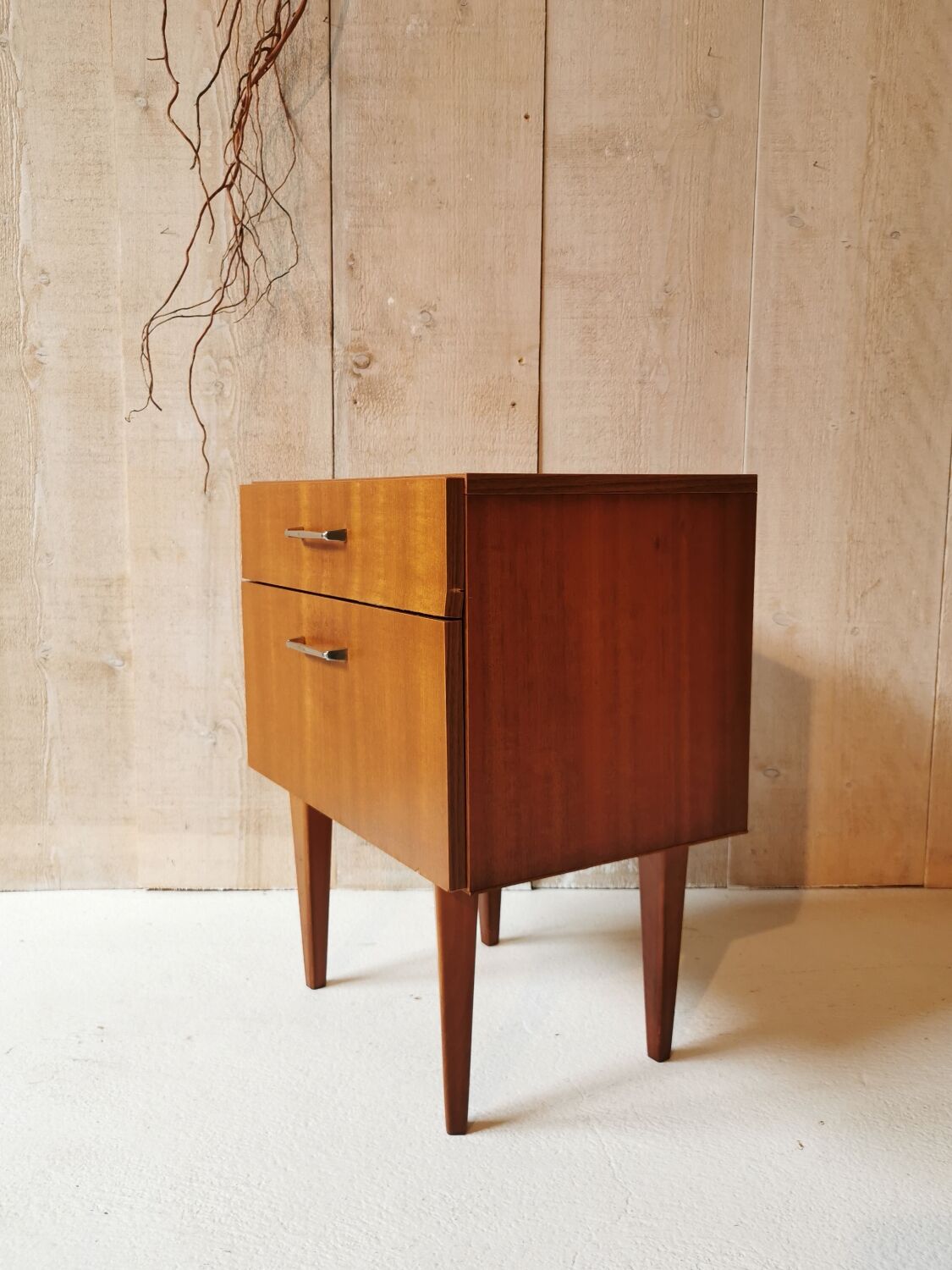 Vintage bedside table