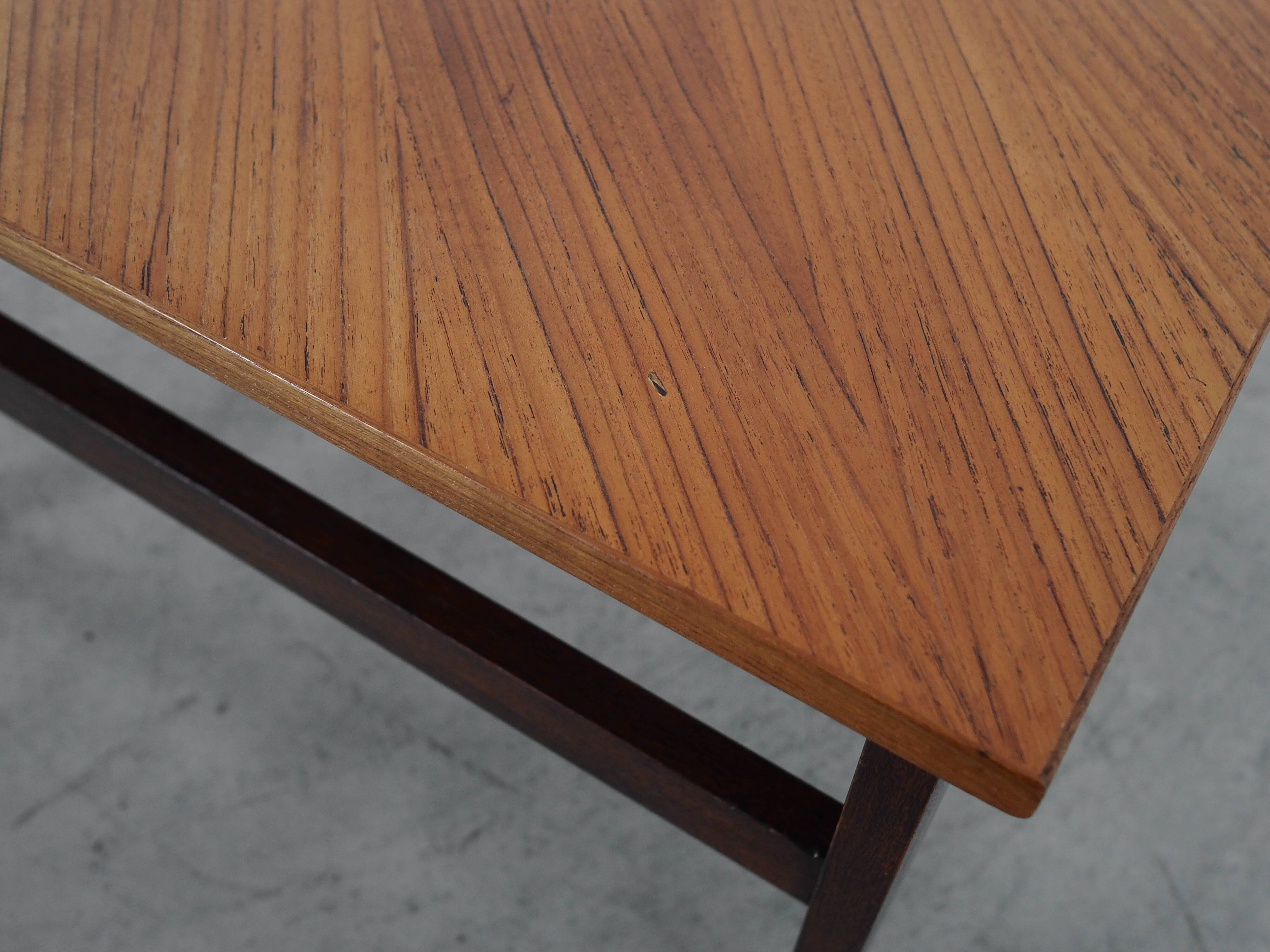 Mahogany coffee table, Danish design, 1970s, made in Denmark