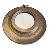 Sandstone mirror signed JP