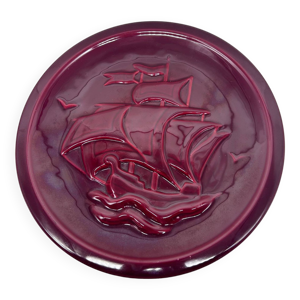 plat décoratif vallauris