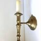 Pair of Solid Brass Antique wall lamps Sconces