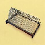 Vintage record holder for 50 vinyls - 1960s