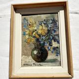 Small painting by Claire Olivier Tiberghien