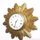 Horloge vedette forme soleil 1960