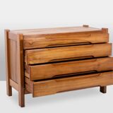 Regain House. Elm chest of drawers. Circa 1970.