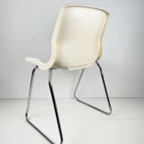 Set of 5 Stackable Clipper chairs by Svante Schöblom for Overman Sweden 1970