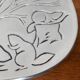 Vintage Canadian metal bowl with beaver decoration by Hoselton.