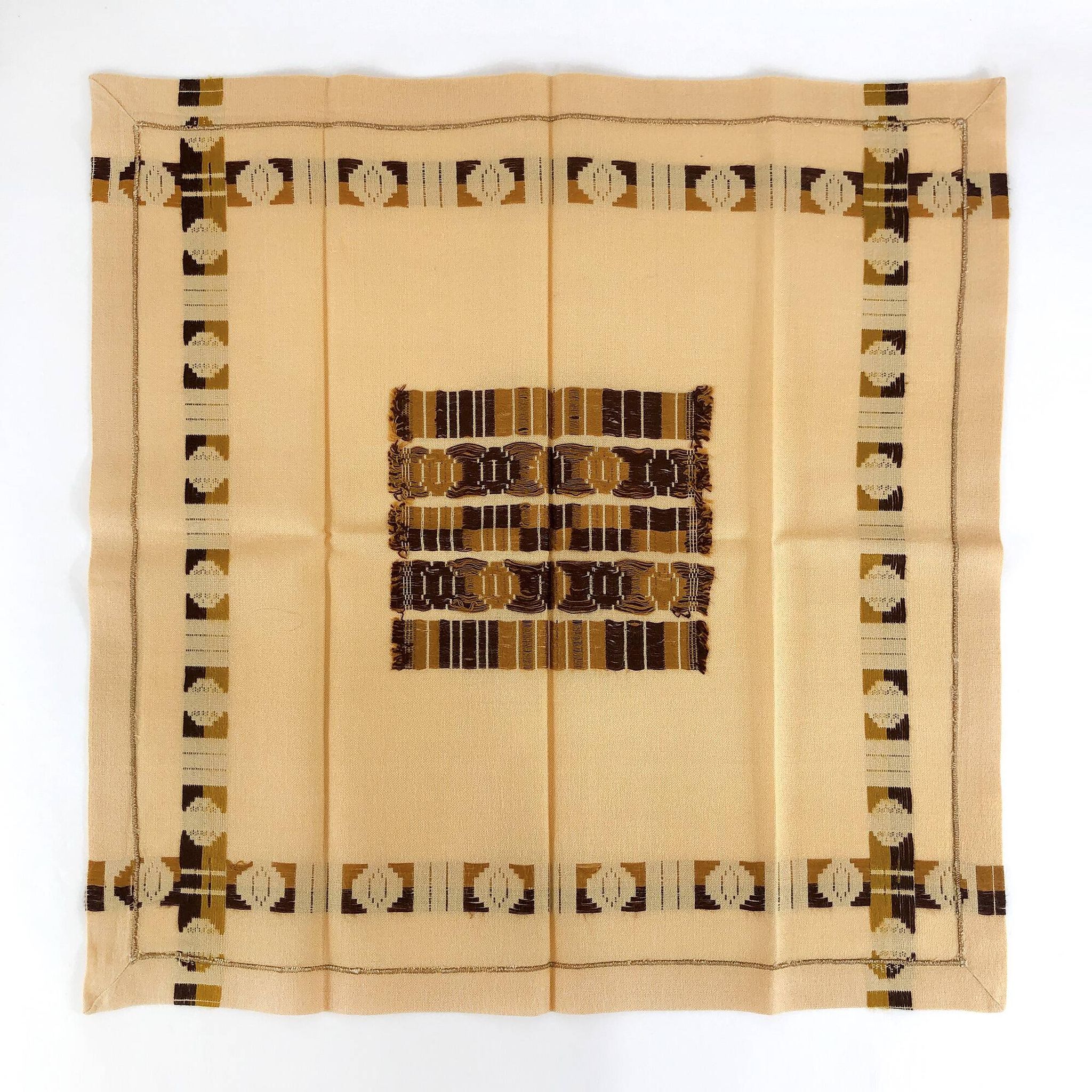 Set of 6 vintage table napkins from the 60s/70s.