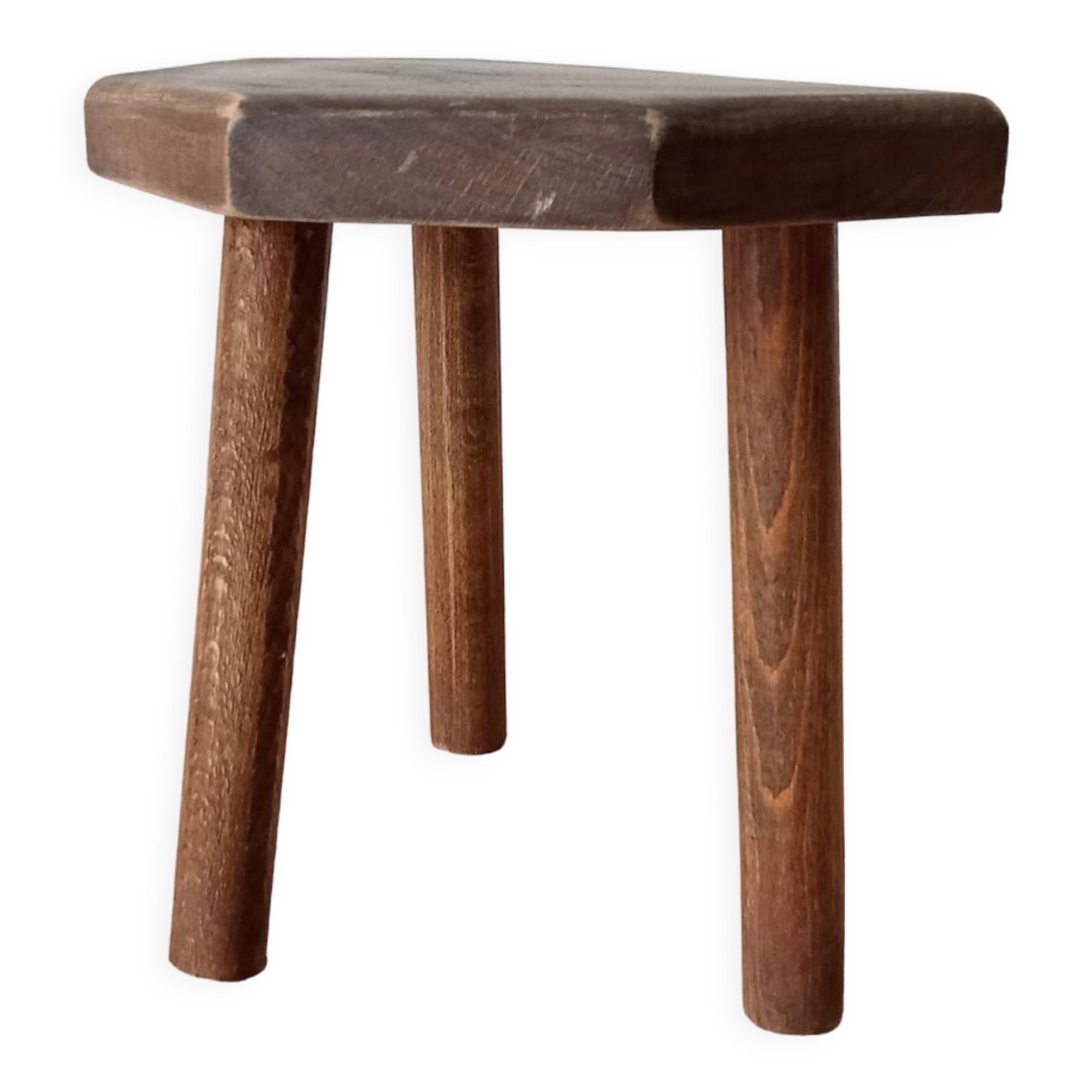 Vintage tripod stool by cowherd