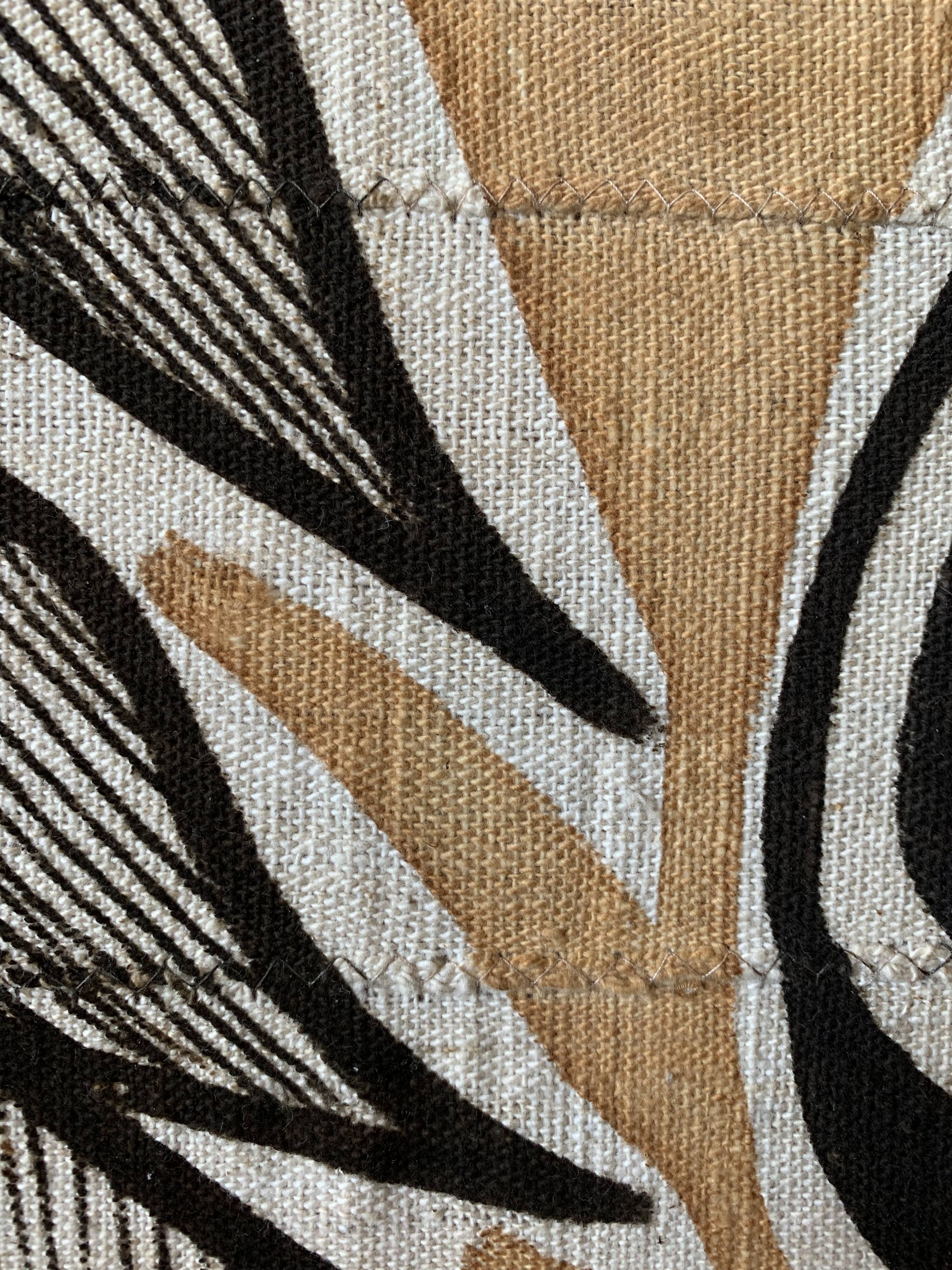 Large vintage khorogo canvas