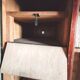 Wooden wardrobe