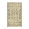 Handwoven unique anatolian beige rug 160 cm x 261 cm - 38903