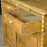 Solid Pine Bread Cabinet, 1920s