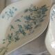 Antique 19th Century French Longwy Mignon Ironstone Dinner Service – Blue Green