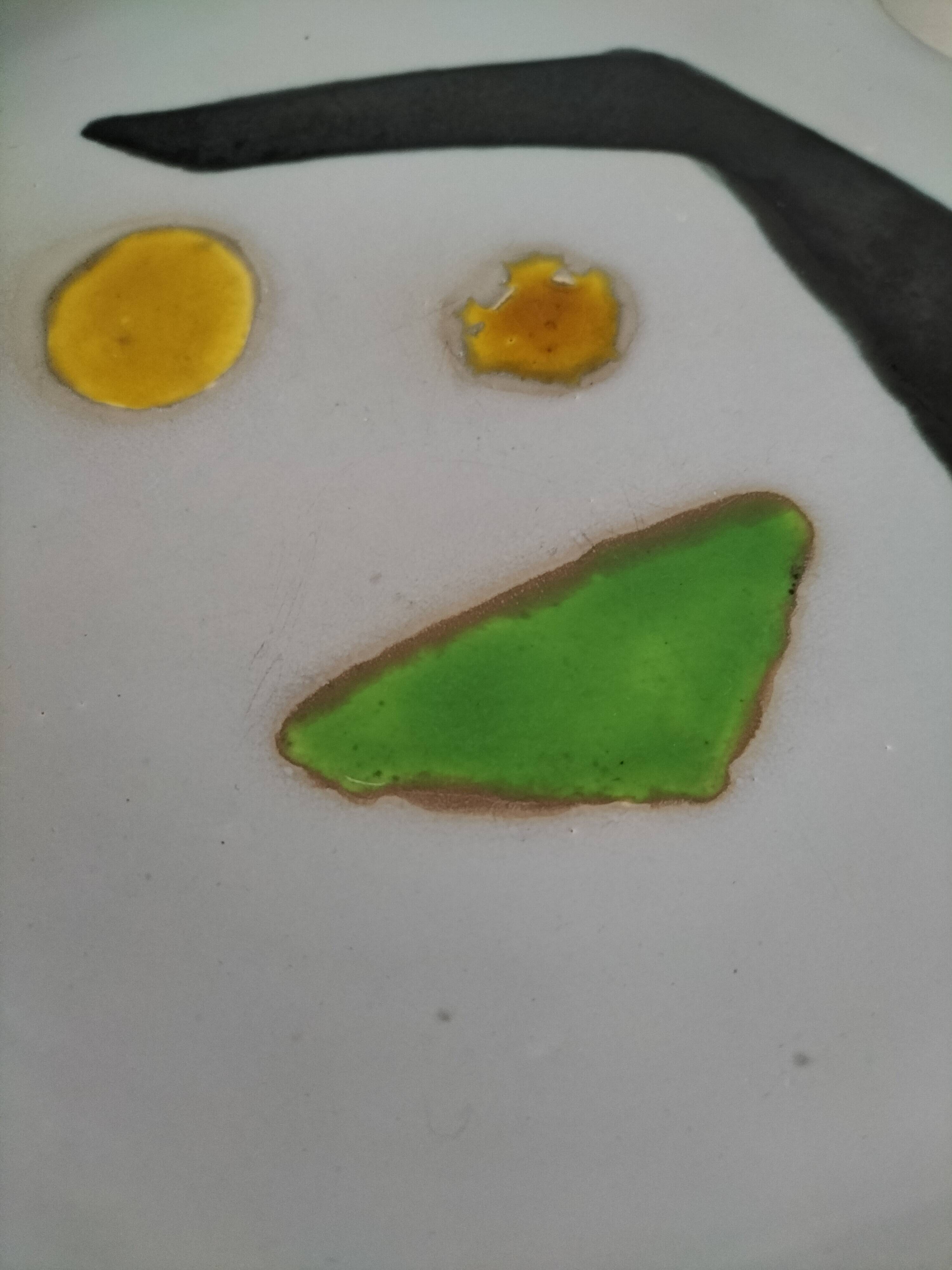 Unsigned Peter and Olga Orlando ceramic