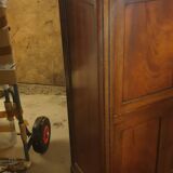 Louis XVI solid mahogany secretary