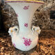 Decorative vase Herend Hungary - Apponyi Raspberry model - Adorned with a head