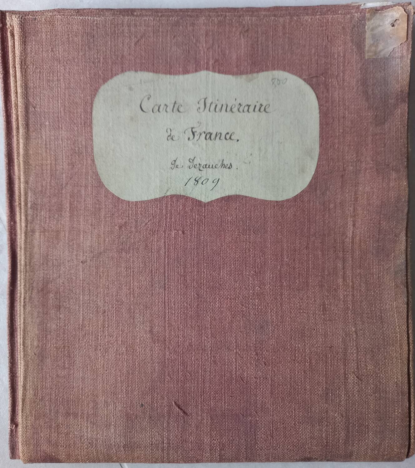 Old geographical map